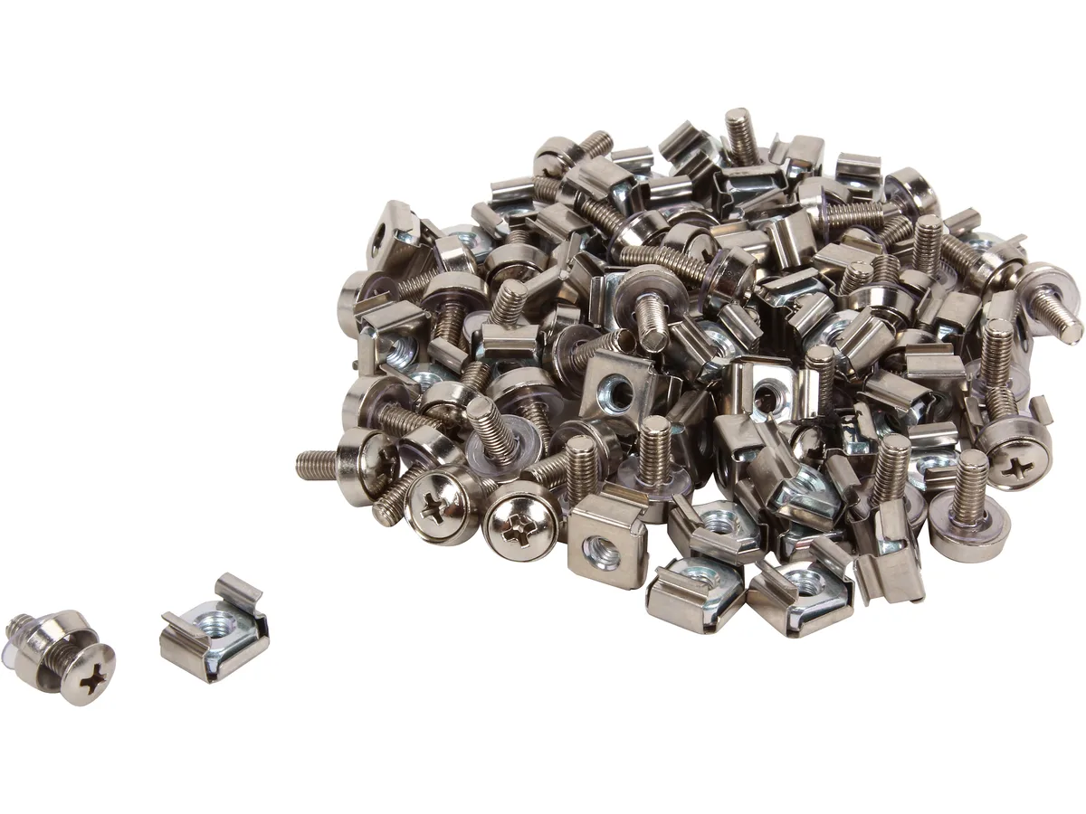 STARTECH STARTECH CABSCREWM5 50 M5 Screws &amp; Cage Nuts server accessory — product photo