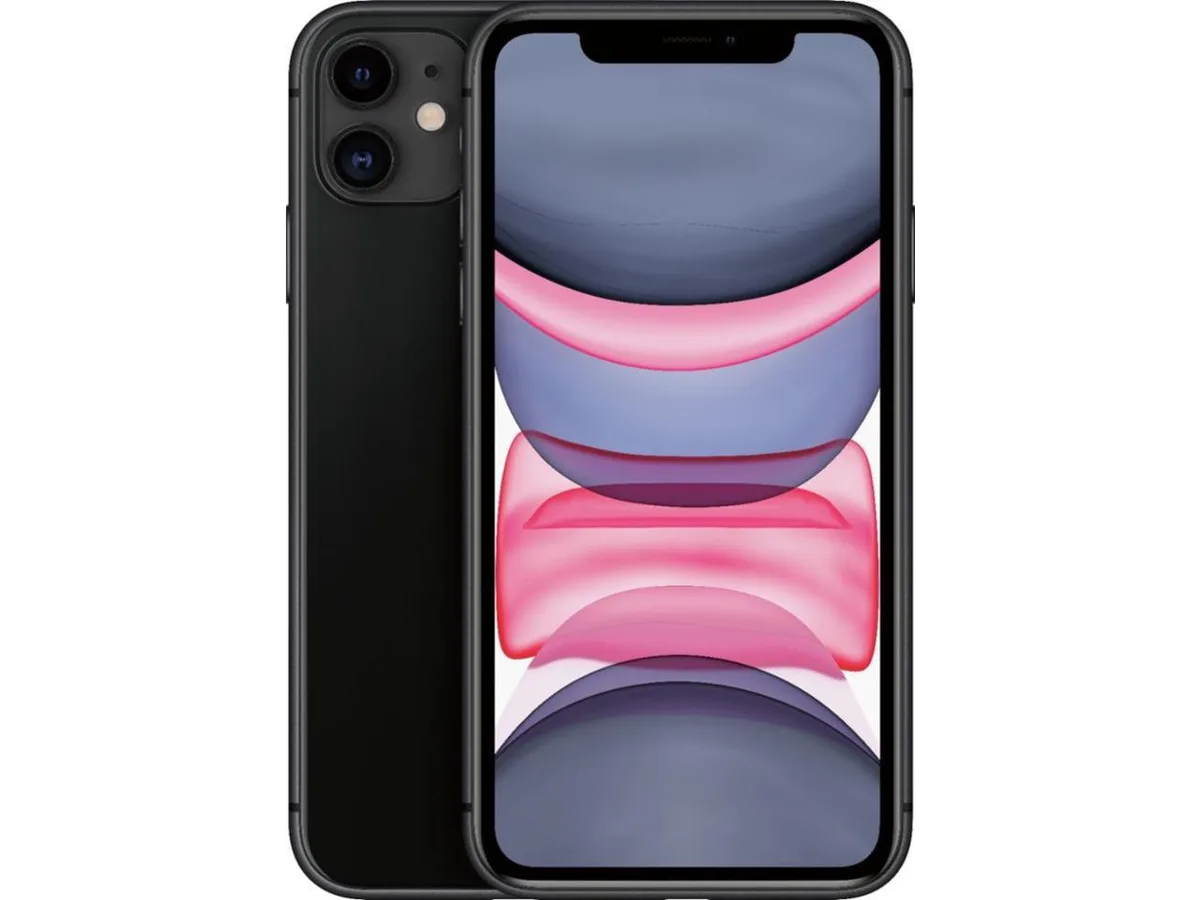 Apple Apple iPhone 11 64GB Black cell phones - unlocked — product photo
