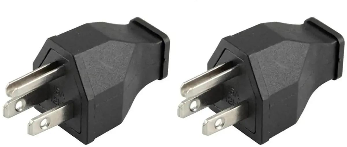 TeKit TeKit SS159 NEMA 5-15P 15 A 125 V male plug 2-pack — product photo