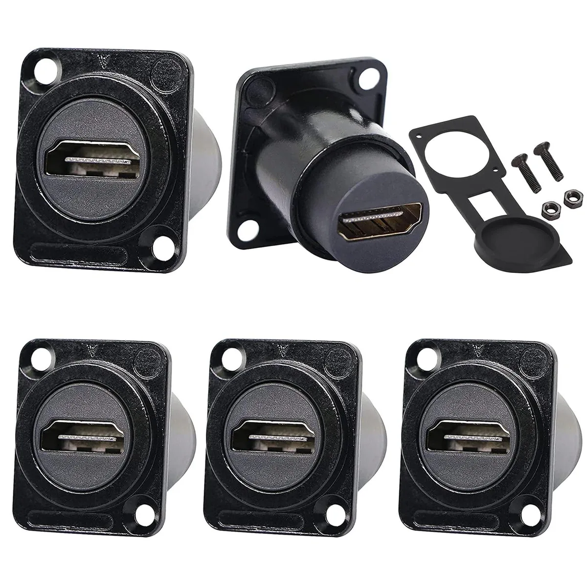 GSM Outdoors GSM Outdoors HDMI 2.0 Panel Mount Coupler 4K 60Hz — product photo