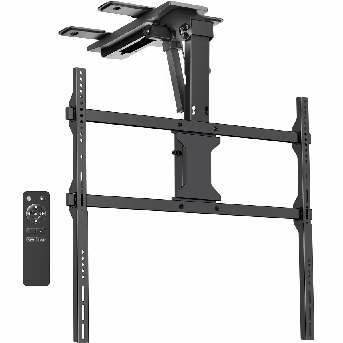 VIVO VIVO Electric Flip-Down Ceiling TV Mount 37-86" 121 lbs Black — product photo