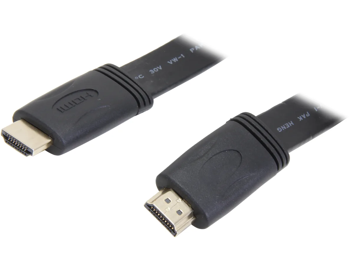STARTECH STARTECH HDMIMM15FL 15 ft Flat High Speed HDMI Cable with Ethernet — product photo