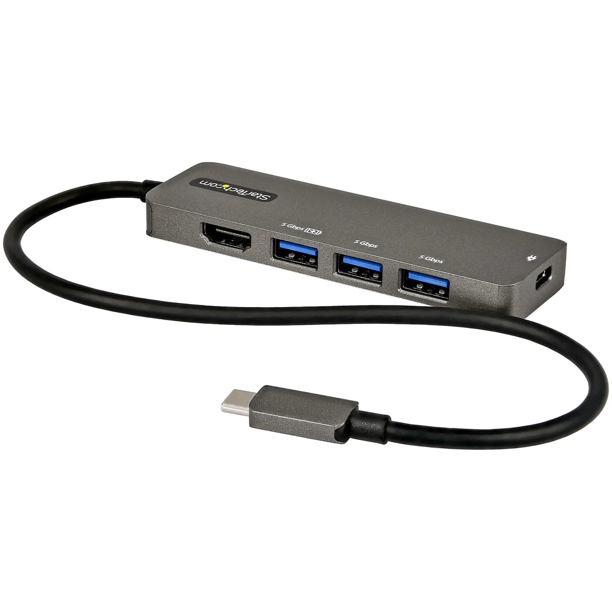 STARTECH STARTECH DKT30CHPD3 USB-C multiport adapter 100W PD 4K 60Hz HDMI 12-inch cable — product photo