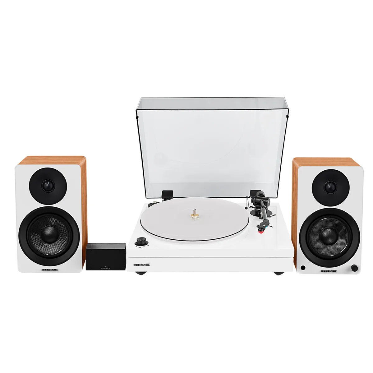 Fluance Fluance RT87 turntable, Ai41 speakers, PA10 preamp, Ivory — product photo