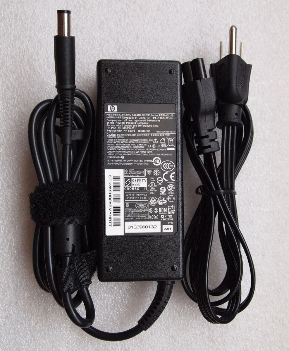 HP HP Smart AC Adapter 90W 18.5V 4.70A — product photo