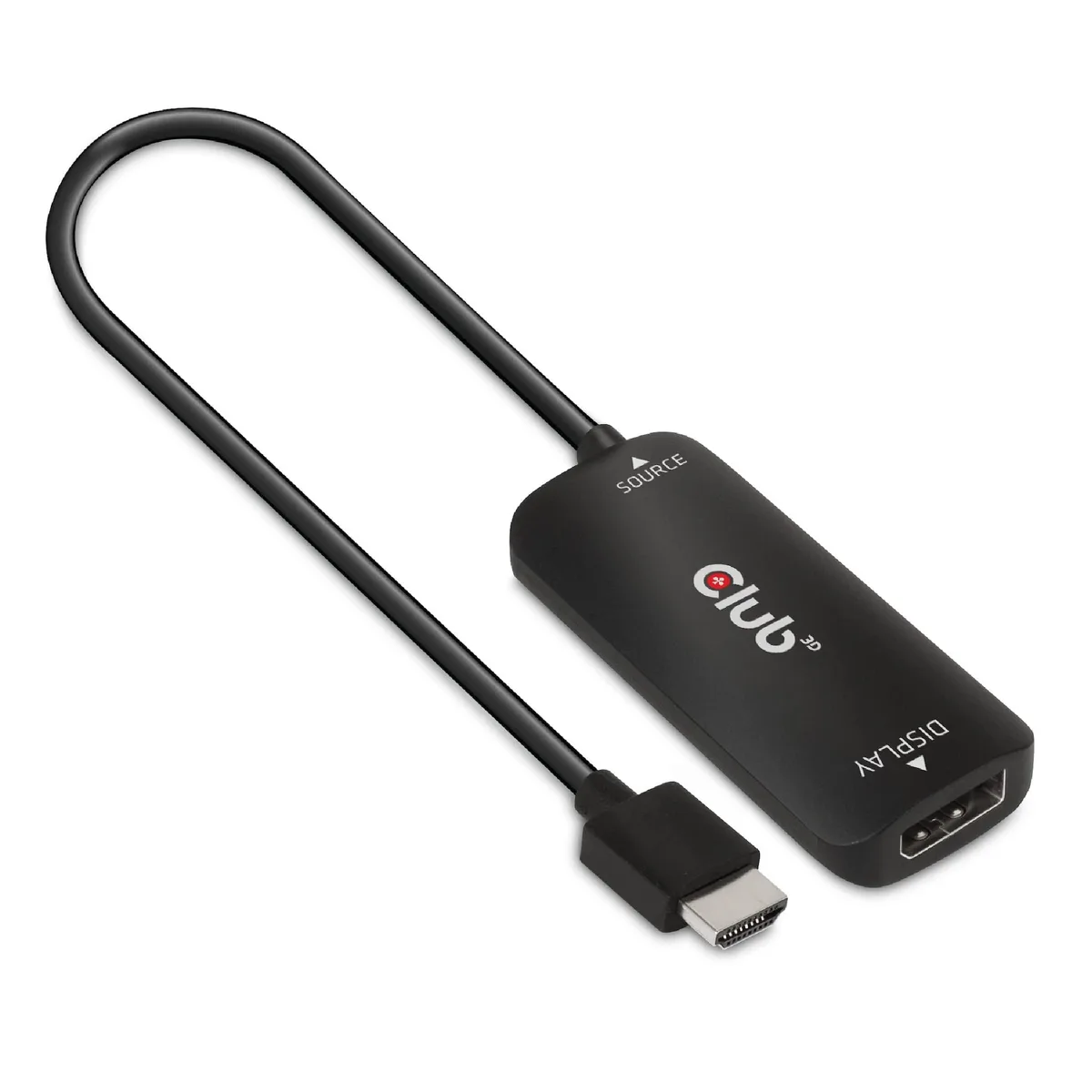 Club3D Club3D CAC-1335 HDMI 2.1 to DisplayPort 1.4 4K120Hz 8K30Hz Active Adapter — product photo