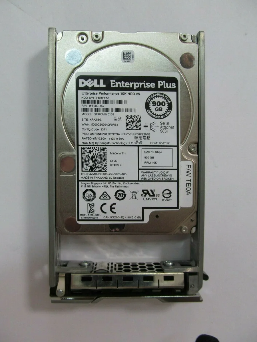 DELL DELL ST900MM0168 900GB 10K 12G SAS 2.5" internal hard drive — product photo