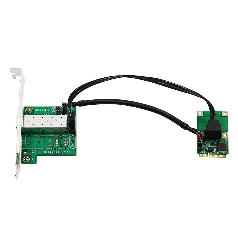 LR-LINK LR-LINK LRES2204PF-SFP Mini PCIe Single Port Gigabit SFP network card — product photo