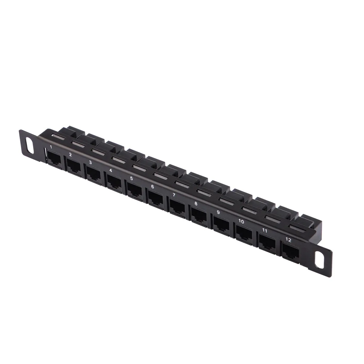 52Pi 52Pi 0.5U 10in 12-Port CAT6 Patch Panel — product photo