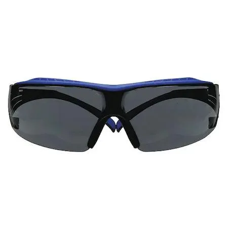 3M 3M SecureFit 400X Safety Glasses Scotchgard Anti-Fog Blue Gray — product photo
