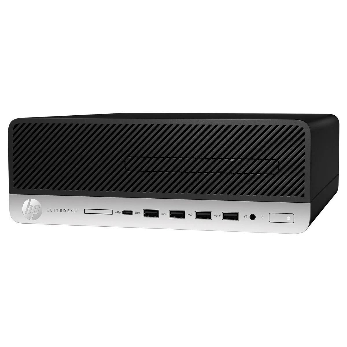 HP HP EliteDesk 705 G4 SFF AMD PRO A10-9700 16GB 500GB HDD Windows 11 Pro desktop PC — product photo