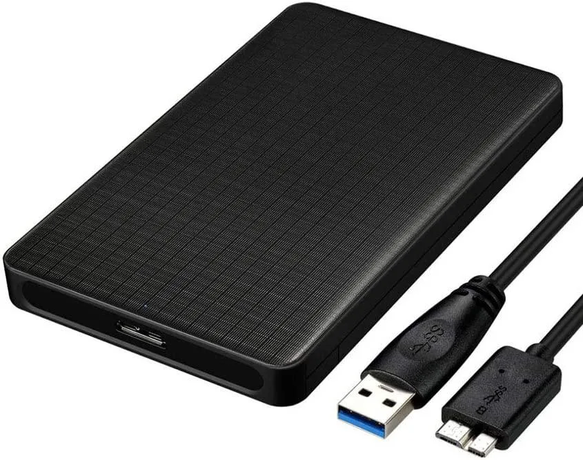 BONAEVER BONAEVER 2.5 Inch USB 3.0 SATA Enclosure Tool Free Black — product photo
