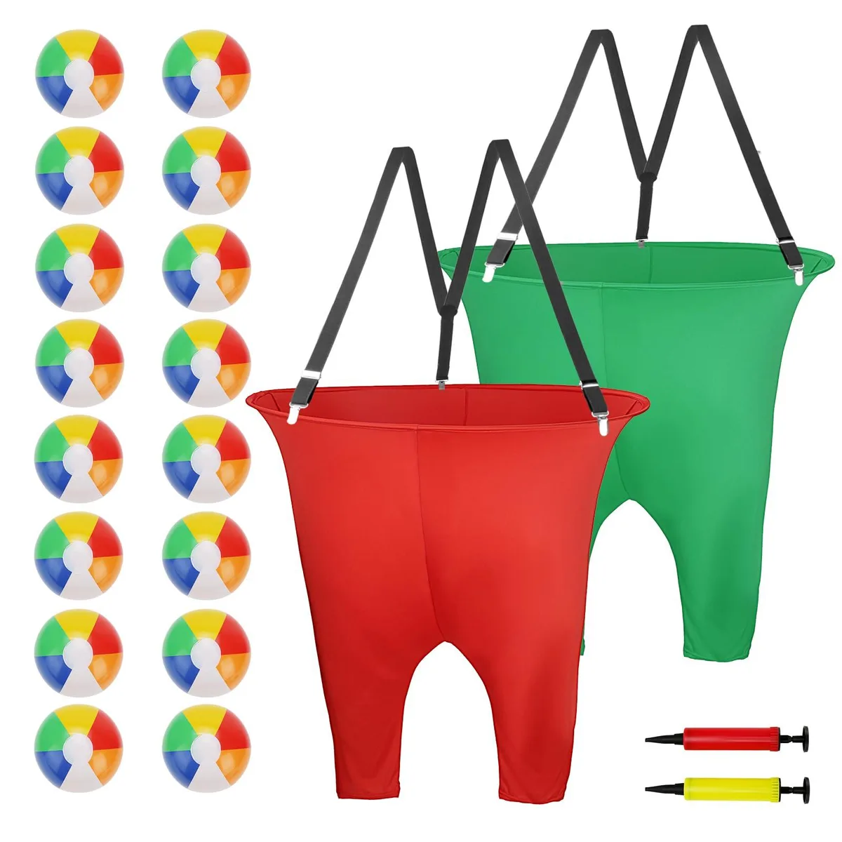  Worry Free Gadgets Granny Pants Yard Game STA1001-02 2 pants 16 balls 2 pumps — product photo
