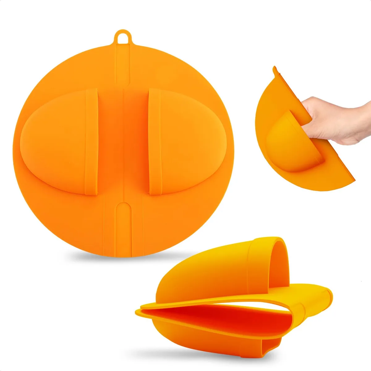  V TOWER BBQ Grill Mitts Yellow 2 Pcs 480°F — product photo