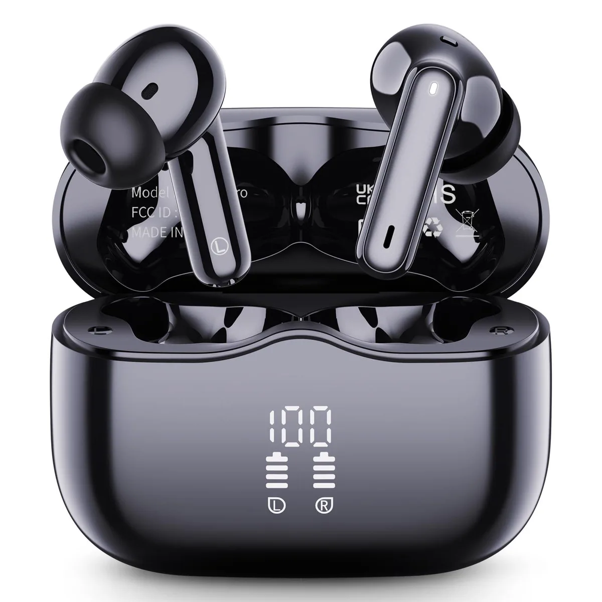 No Sew No Sew A97 Pro wireless earbuds Bluetooth 5.4 40h 13mm 4 ENC mics — product photo