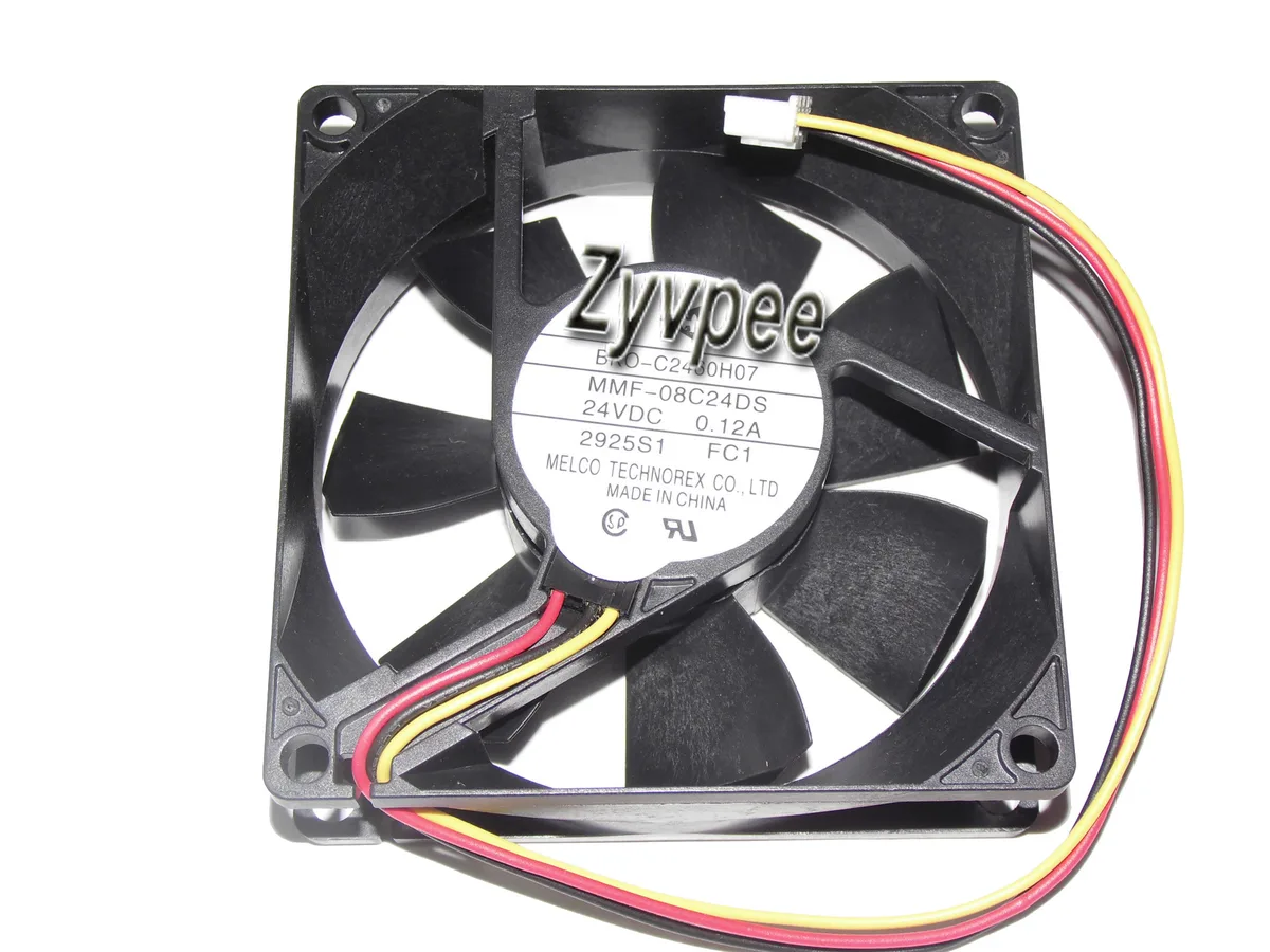 OEM Industries OEM Industries MMF-08C24DS FC1 80mm 24V 0.12A 3-Pin Fan — product photo
