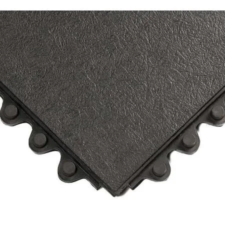 Wearwell Wearwell 570 Interlocking Antifatigue Mat Tile 5/8 in Rubber Black — product photo