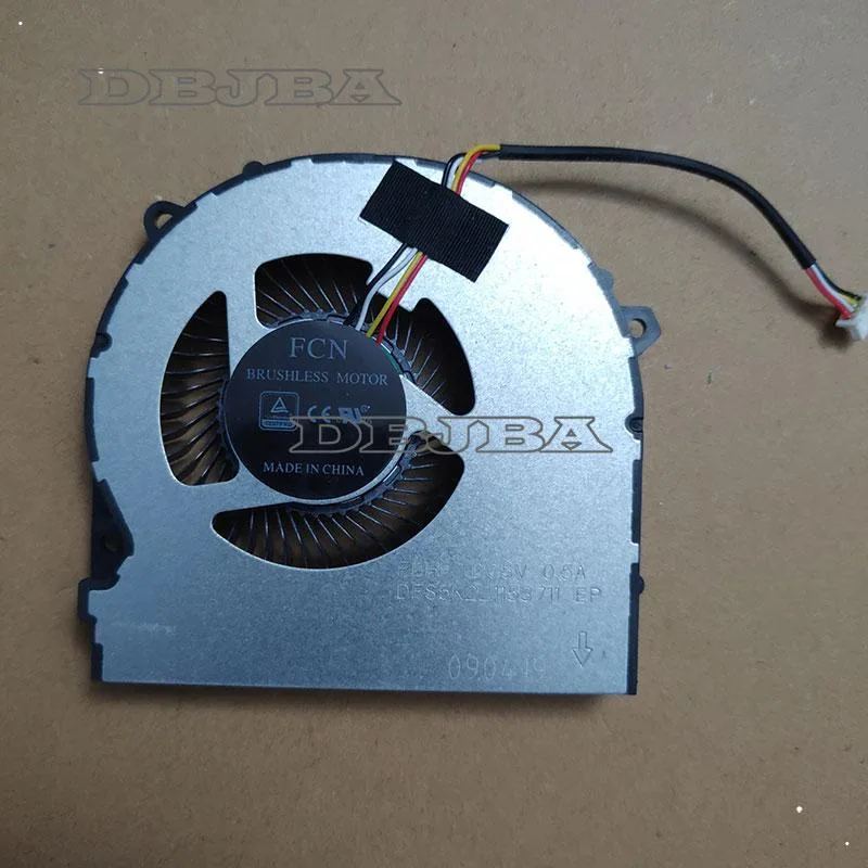 DBTLAP DBTLAP CPU Cooling Fan for CLEVO 6-31-HN503-201 DFS5K221153711 FLHF DC5V .5A — product photo