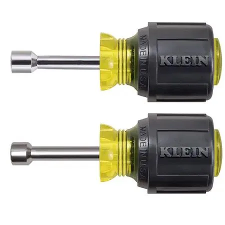 Klein Tools 610 stubby nut driver set in storage case