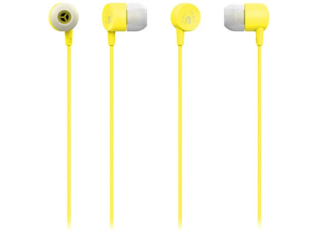 Fuji Labs Fuji Labs AUFJ-SQNMS101YE Yellow In-Ear Headphones 10mm 16ohm 3.5mm — product photo
