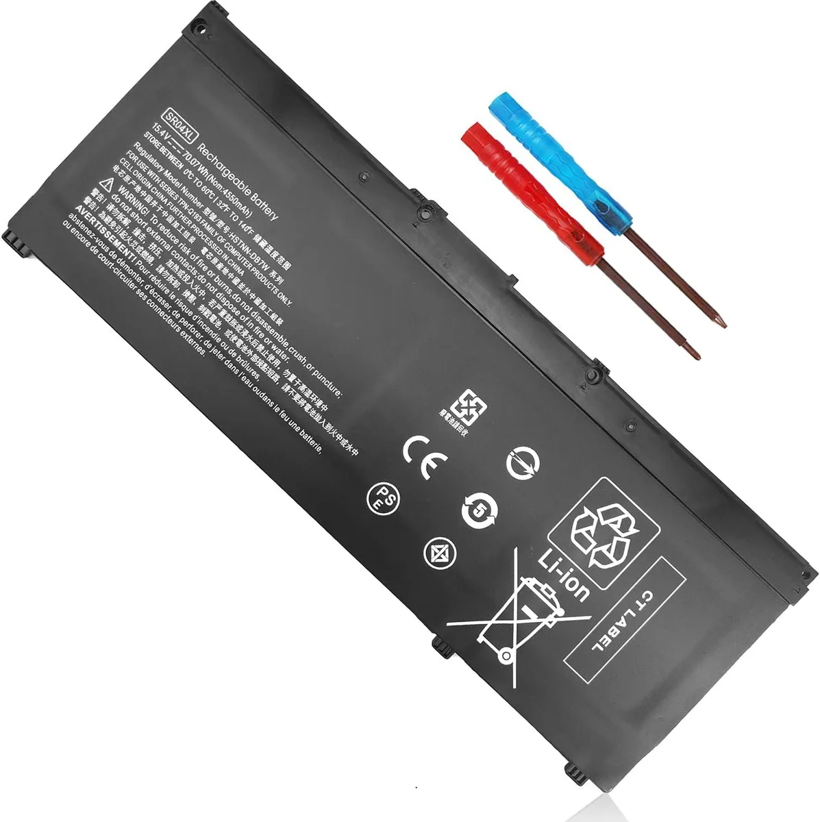 NShi NShi SR04XL 15.4V 70.07Wh 4550mAh laptop battery — product photo