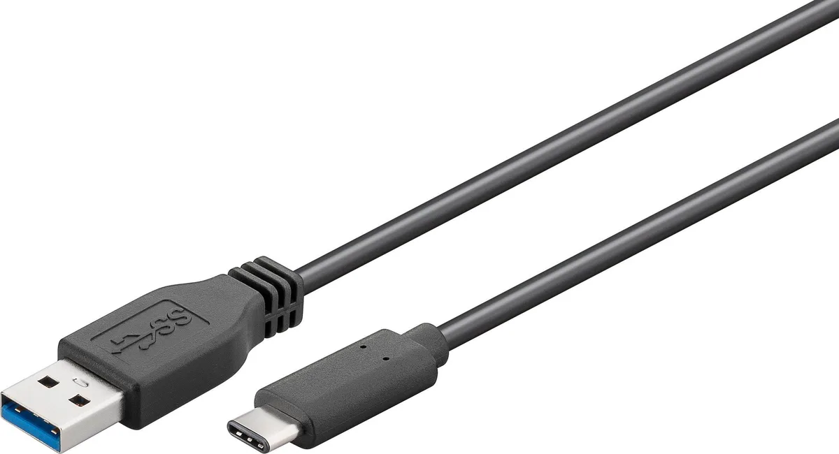 Manhattan Products Manhattan Products 353298 USB 2.0 A to C cable 1 m black — product photo