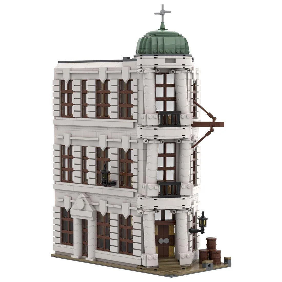 ZITIANYOUBUILD ZITIANYOUBUILD MOC-74217 Magic Movie Scene Bank 2060PCS Educational Building Set — product photo
