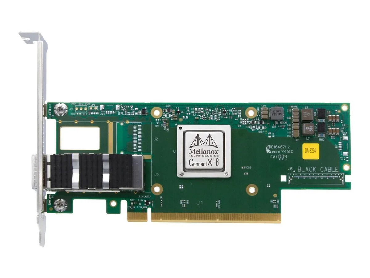 Mellanox Technologies Mellanox ConnectX-6 HDR 100GB Ethernet Single Port Adapter MCX653105A-ECAT network card — product photo