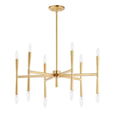 Maxim Mfg. Maxim Mfg. 24626SBR Rome 12-Light Chandelier — product photo