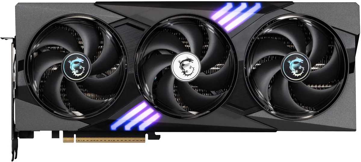 MSI MSI RTX 5070 Ti 16G GAMING TRIO OC graphics card — product photo