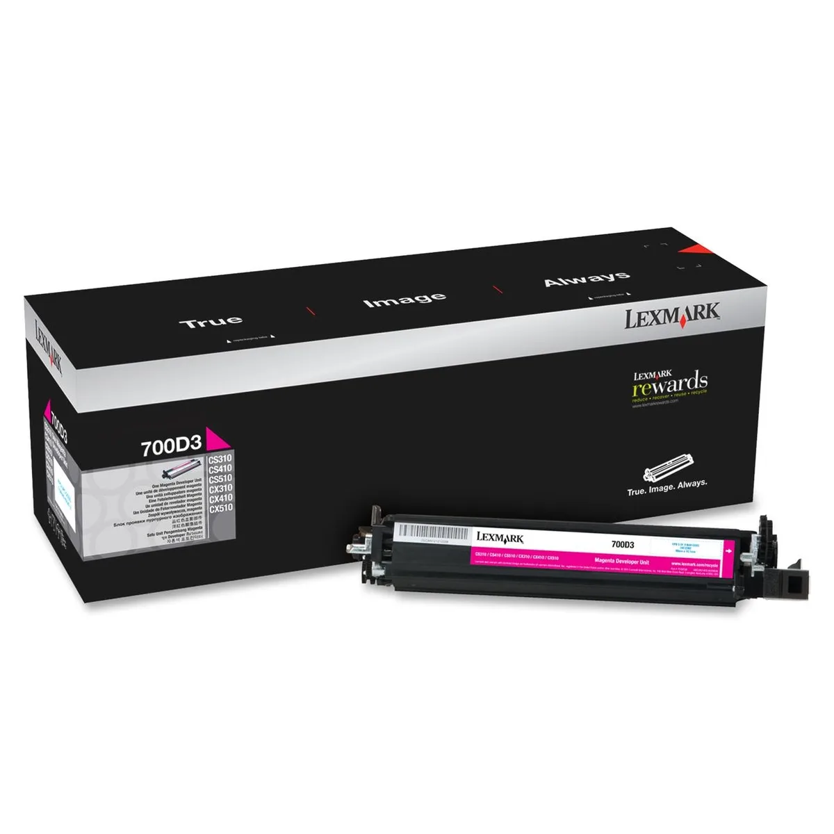 Lexmark Lexmark 70C0D30 Magenta Developer Unit scanner supply — product photo