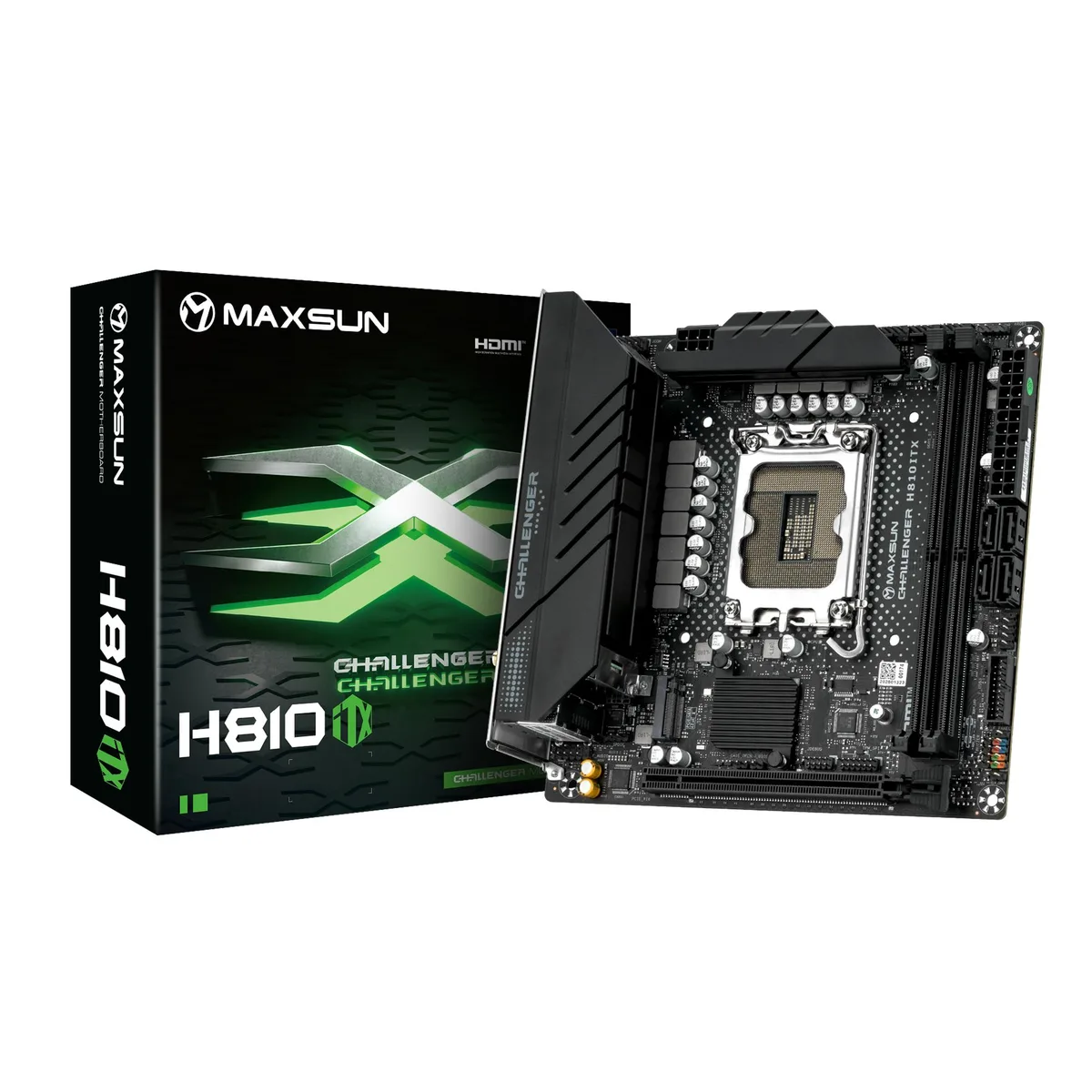 MAXSUN MAXSUN MS-Challenger H810ITX WIFI Intel motherboard — product photo