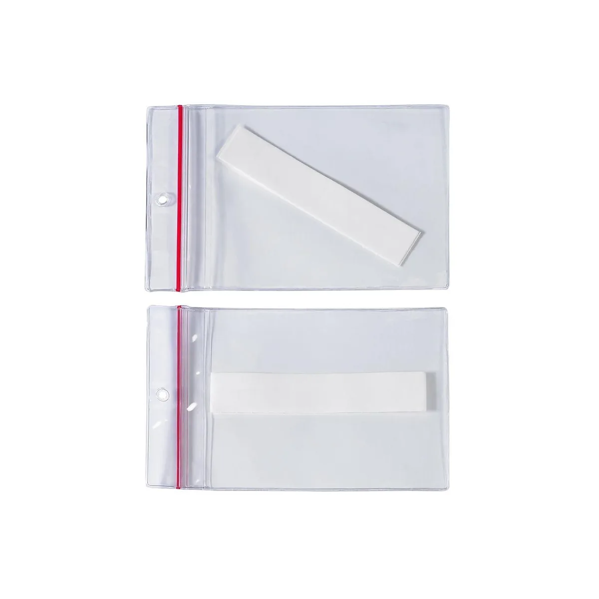 Superscan Superscan Press-On Vinyl Envelopes Reclosable Clear 9x12 in 25 Pack LH238 — product photo