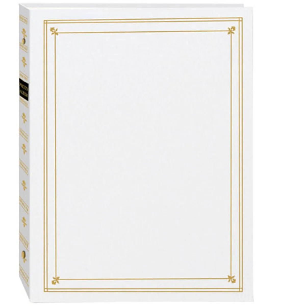 Pioneer Photo Albums Pioneer Photo Albums APS Bi-Directional Le Memo 3 Ring Clear Pocket Photo Album White 180 4x7 photos — product photo