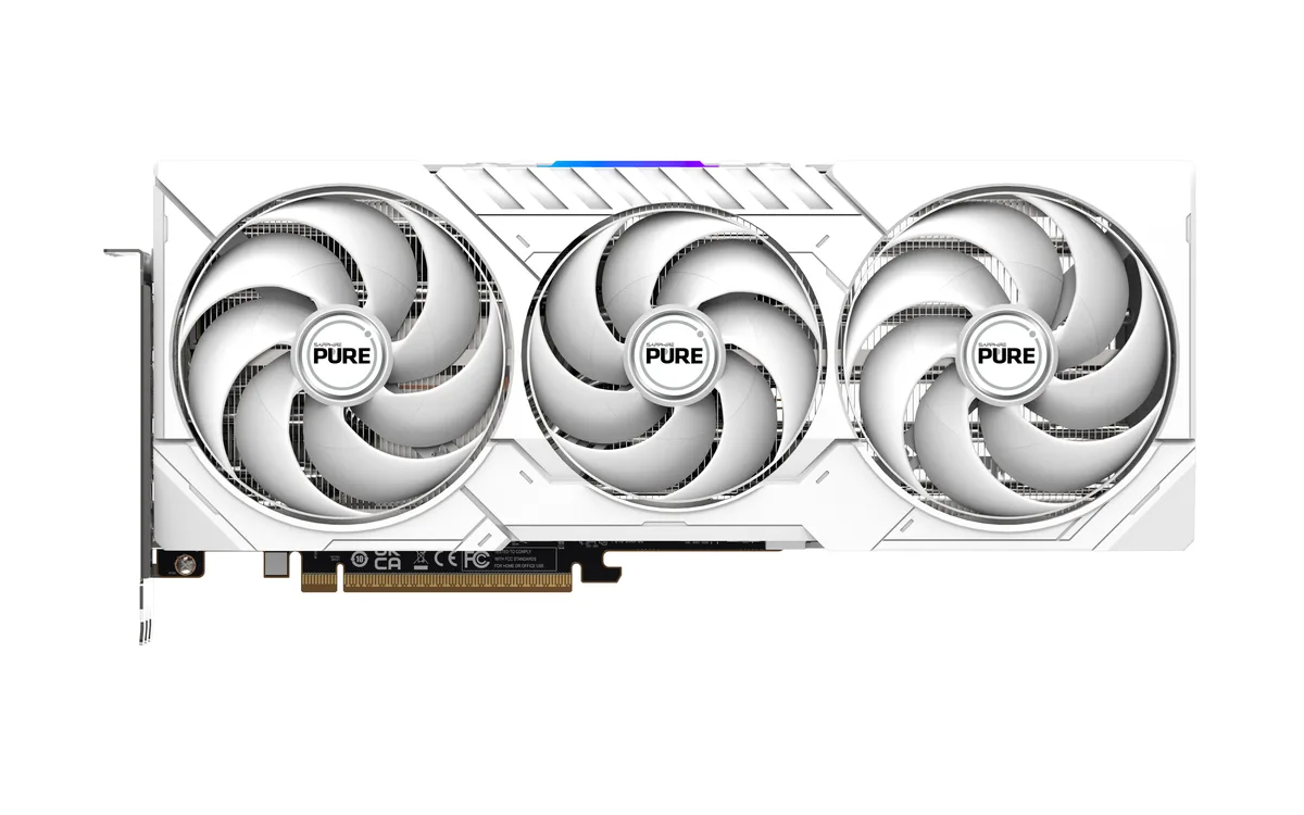 Sapphire Tech Sapphire Tech PURE Radeon RX 9070 11349-02-20G graphics card — product photo