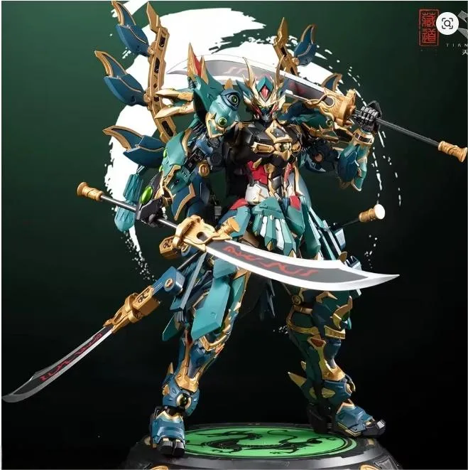 Universal Universal Azure Dragon Wu Dou Edition 1/72 Scale Die-Cast Mecha Collectible — product photo