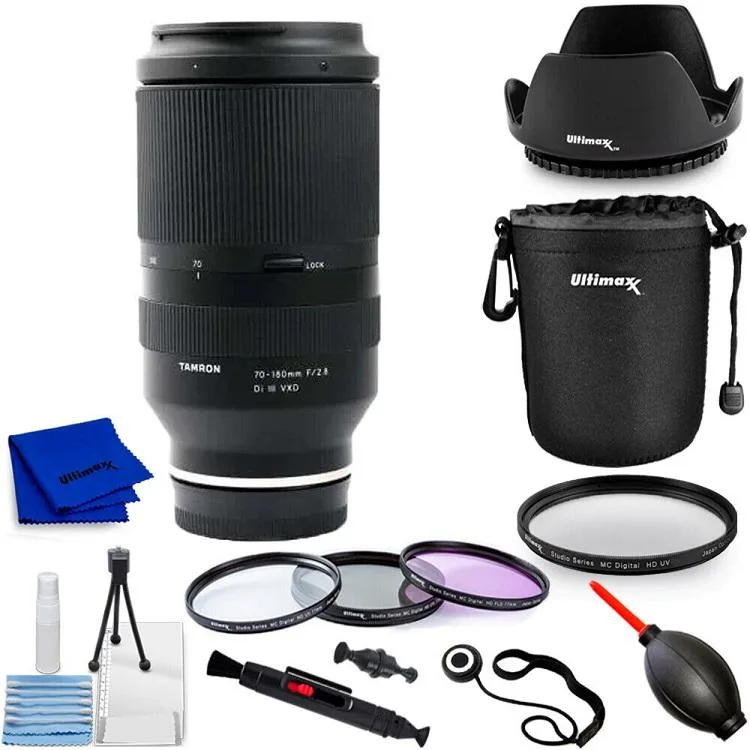 Tamron Tamron 70-180mm f/2.8 Di III VC VXD G2 Lens (Sony E) Accessory Kit — product photo