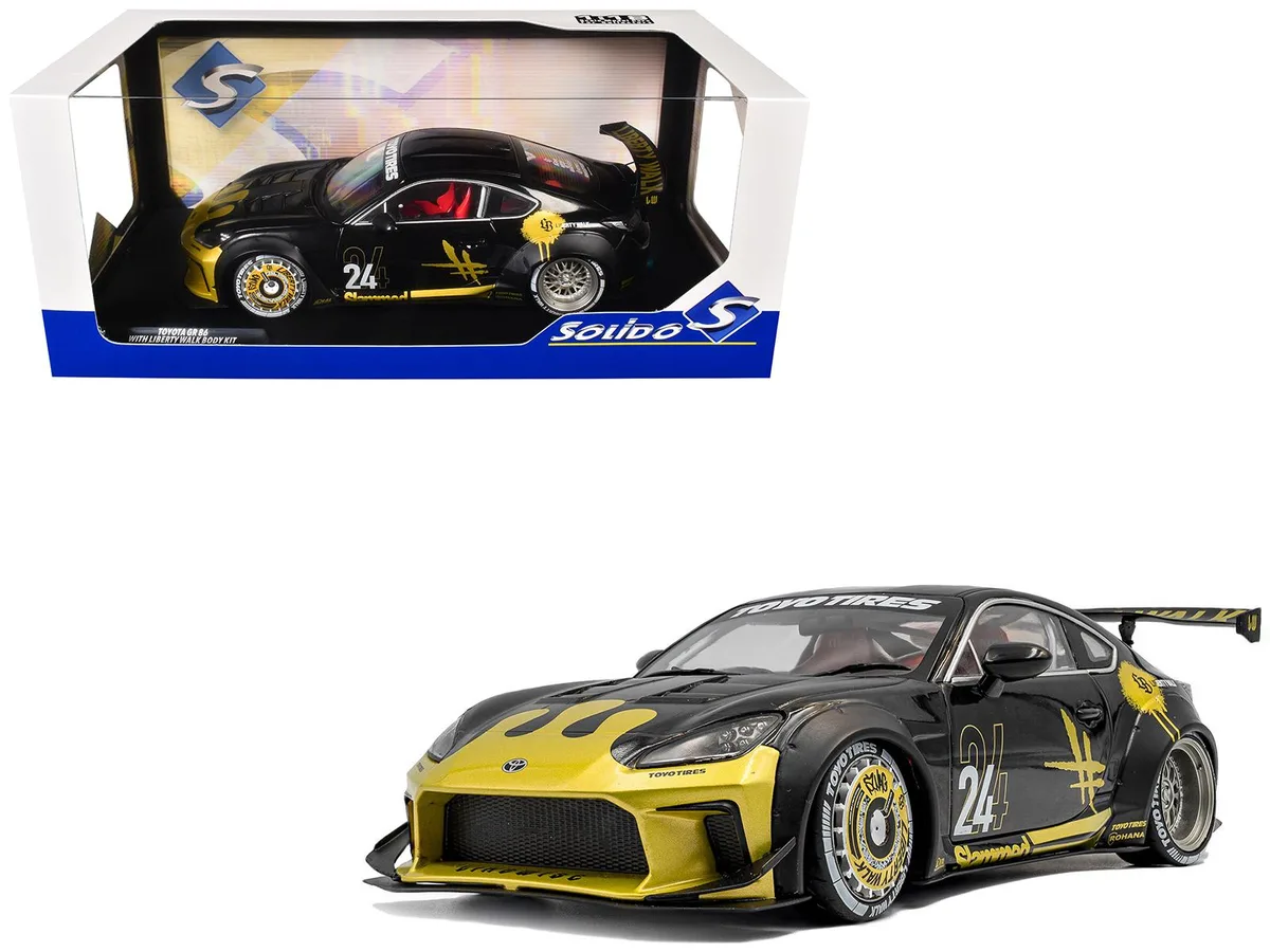 Solido Solido 2024 Toyota GR86 Liberty Walk #24 1/18 hobby collectible — product photo