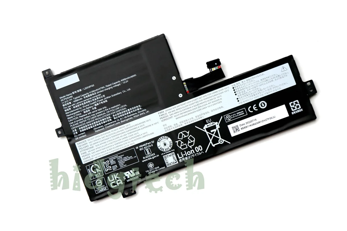 Beisite Beisite L22B3PG0 11.31V 47Wh battery for Lenovo Chromebook 100e 300e 500e Yoga Gen 4 Ideapad Flex 3 Chrome — product photo