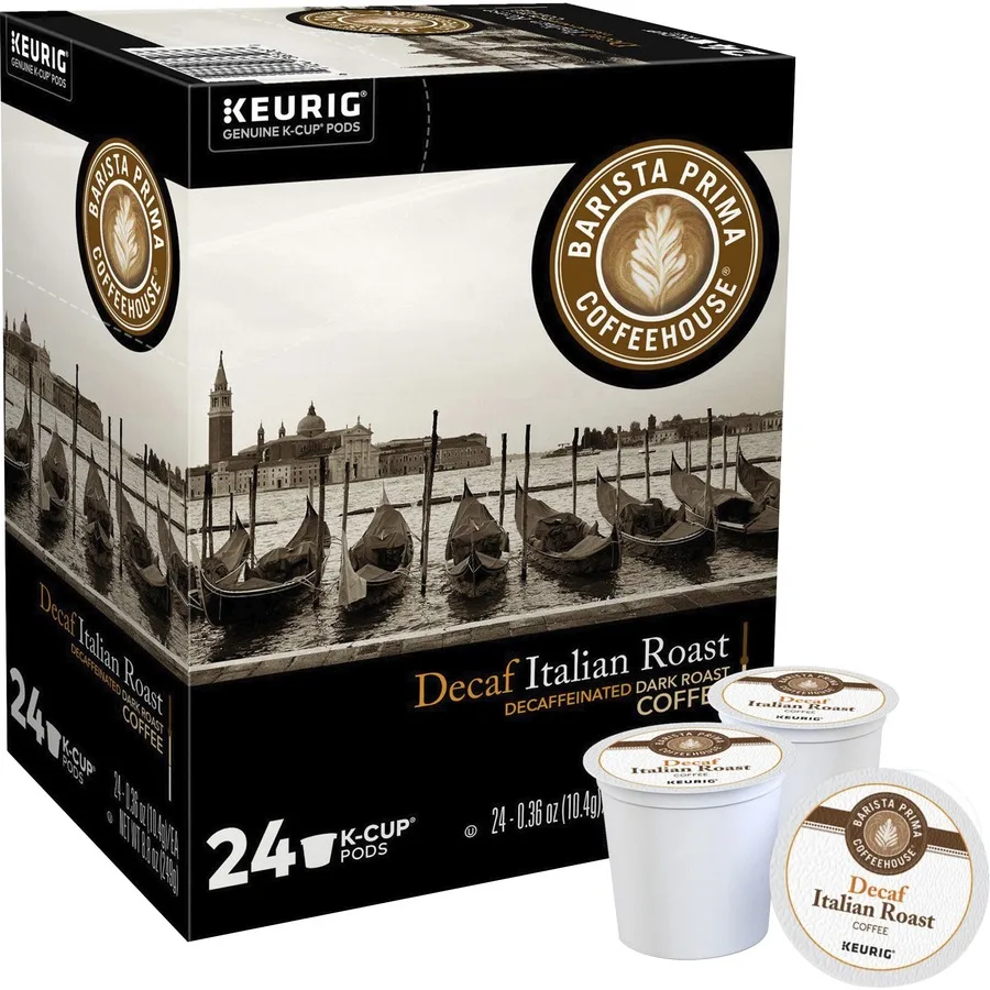 Green Mountain Coffee Green Mountain Coffee 8506 Barista Prima Italian Roast Decaf K-Cup Pods 24 Count — product photo