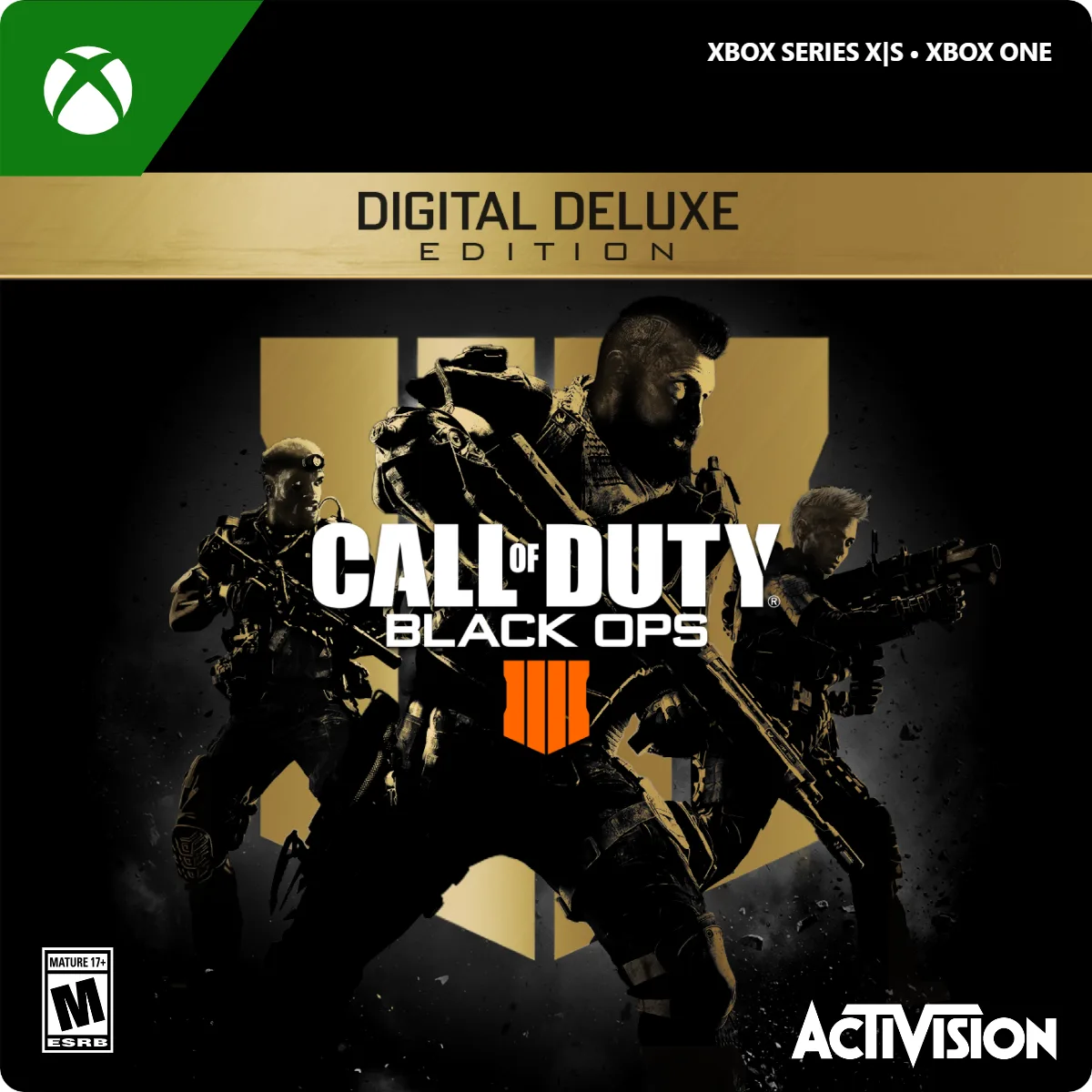 Activision Activision G7Q-00267 Call of Duty: Black Ops 4 Digital Deluxe downloadable game — product photo