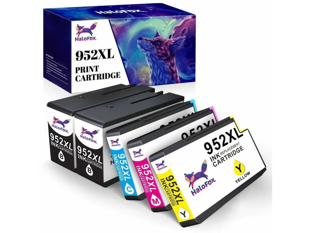 V4ink V4ink 952XL 5-pack ink cartridges (2 black, 1 cyan, 1 yellow, 1 magenta) — product photo