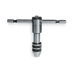 Westward Westward 2CYT4 T-handle ratcheting tap wrench 1/16–5/32 in — product photo