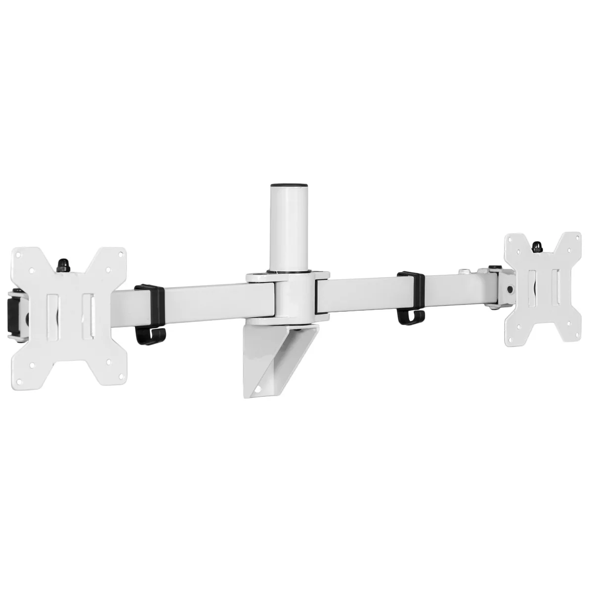 VIVO VIVO White Telescoping Dual Monitor Wall Mount 27-38" 22 lbs — product photo