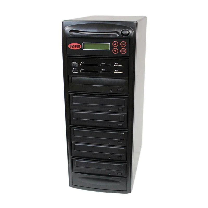 Systor Systor PMBC-P-05 Multi Media Center PLUS 1 to 5 DVD Duplicator — product photo