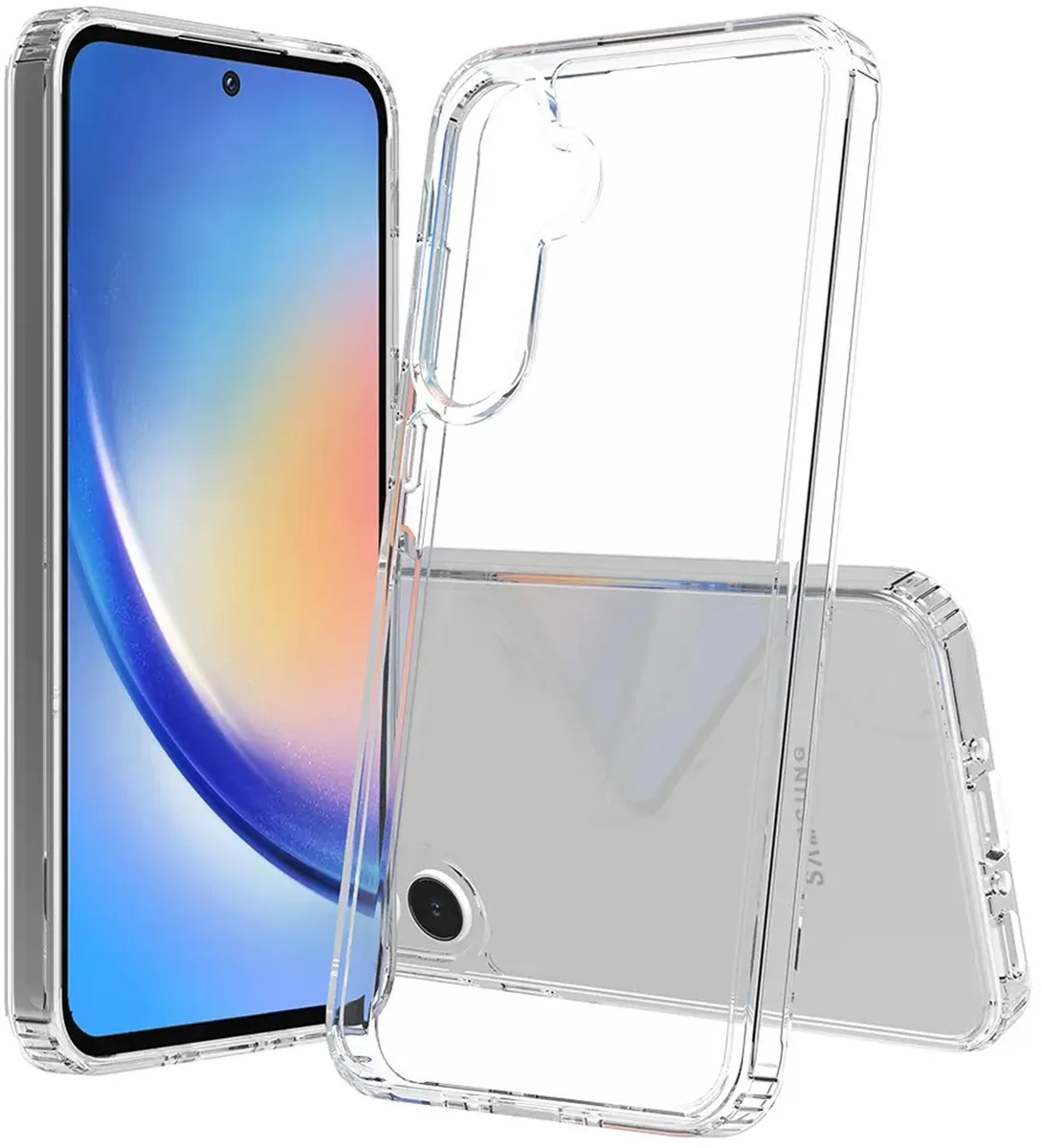 Nakedcellphone Nakedcellphone AquaFlex Anti-Shock Clear Case for Samsung Galaxy A15 5G — product photo