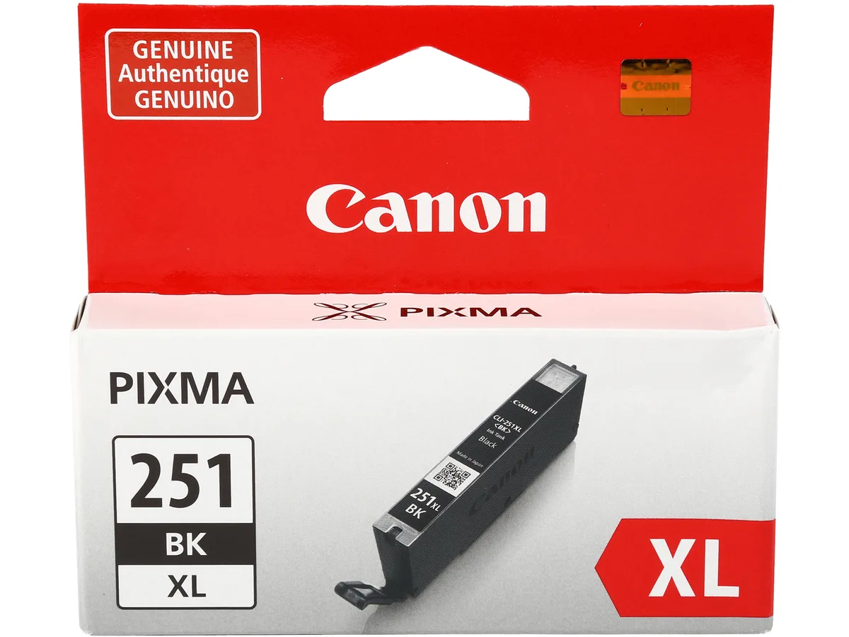 Canon Canon 6448B001 CLI-251XL Black Ink Cartridge 660 pages — product photo