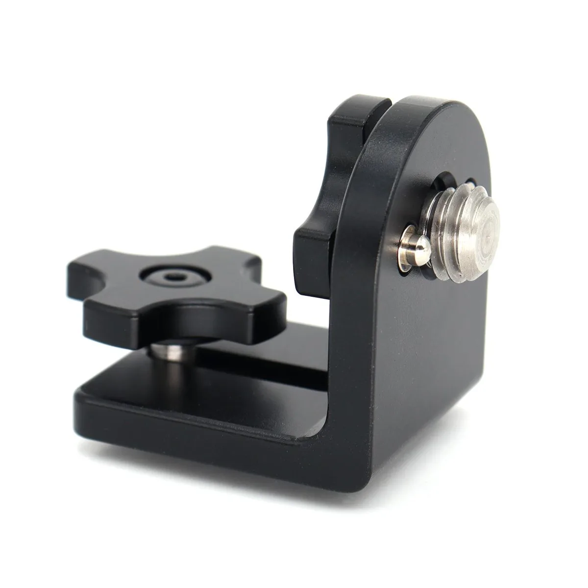 SZJELEN SZJELEN 90° Mini L-Shaped Mount Plate Kit with 1/4"-20, 3/8"-16 Screw and Elastic Pin for ARRI — product photo