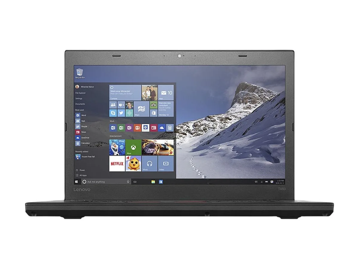 Lenovo Lenovo ThinkPad T460s laptop 14.0" i5-6300U 2.4GHz 16GB DDR4 500GB Windows 10 Pro — product photo