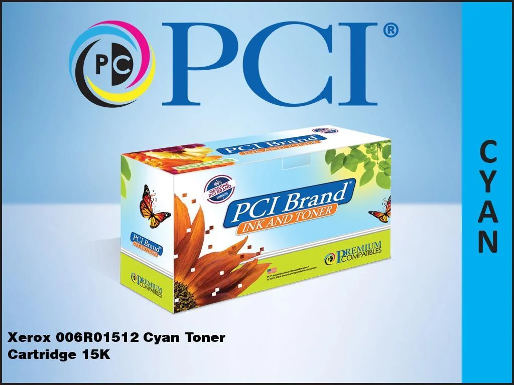 PCI PCI 006R01512-PCI cyan toner cartridge 15000 page — product photo